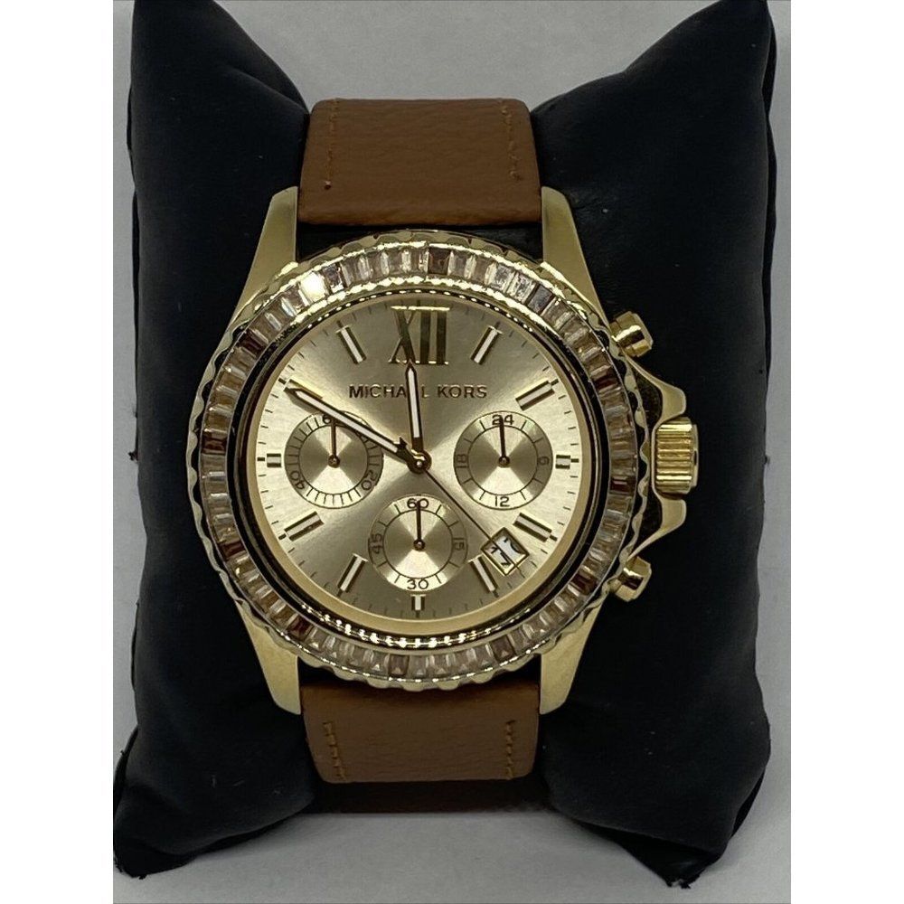 Michael Kors Everest MK5874 Women's Brown Leather